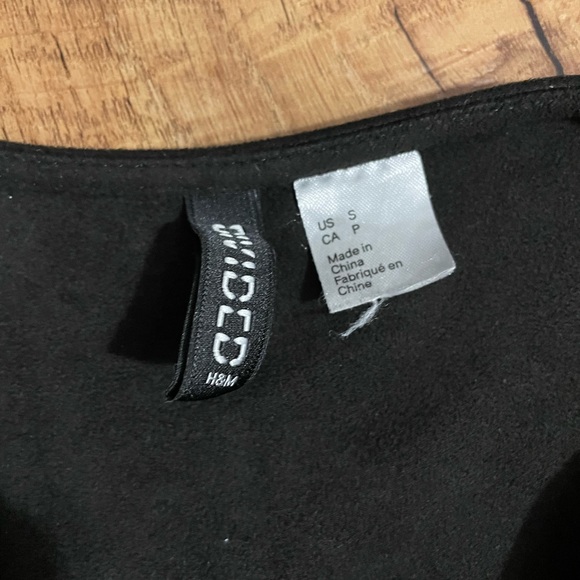 Divided by H&M Black suede moto jacket - Picture 5 of 9